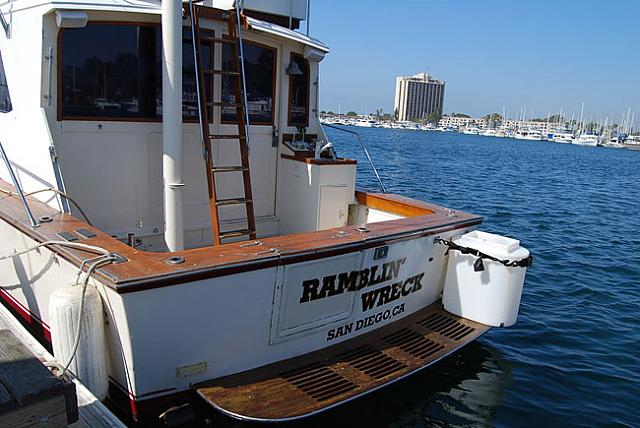 The Ramblin' Wreck - what else would a Georgia Tech grad name his boat?